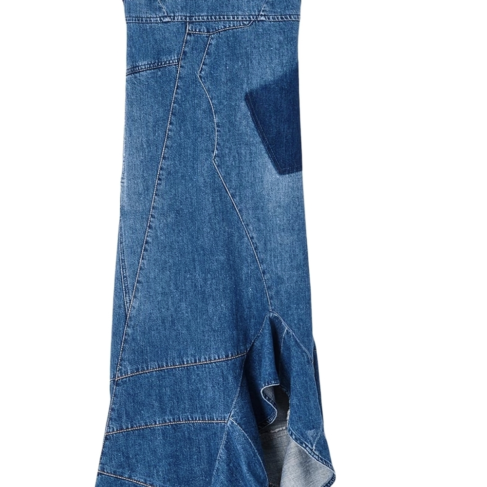 Loewe Jeans Dress Womens Sz 38 Italy Cotton Sz 4 USA. - Picture 12 of 16